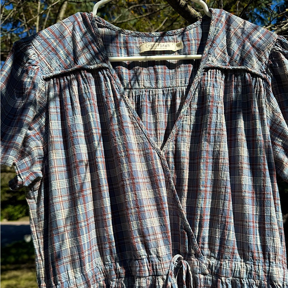 Christy Dawn Plaid Dawn Dress